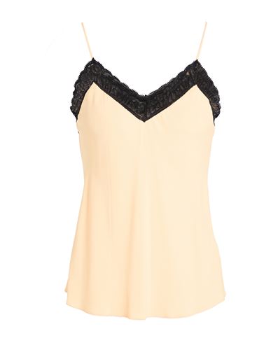 Woman Top Apricot Size 12 Viscose, Cotton, Polyamide