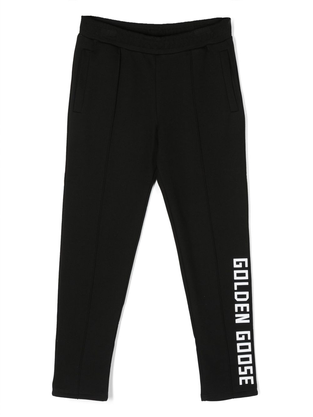 Logo-print track pants - Black