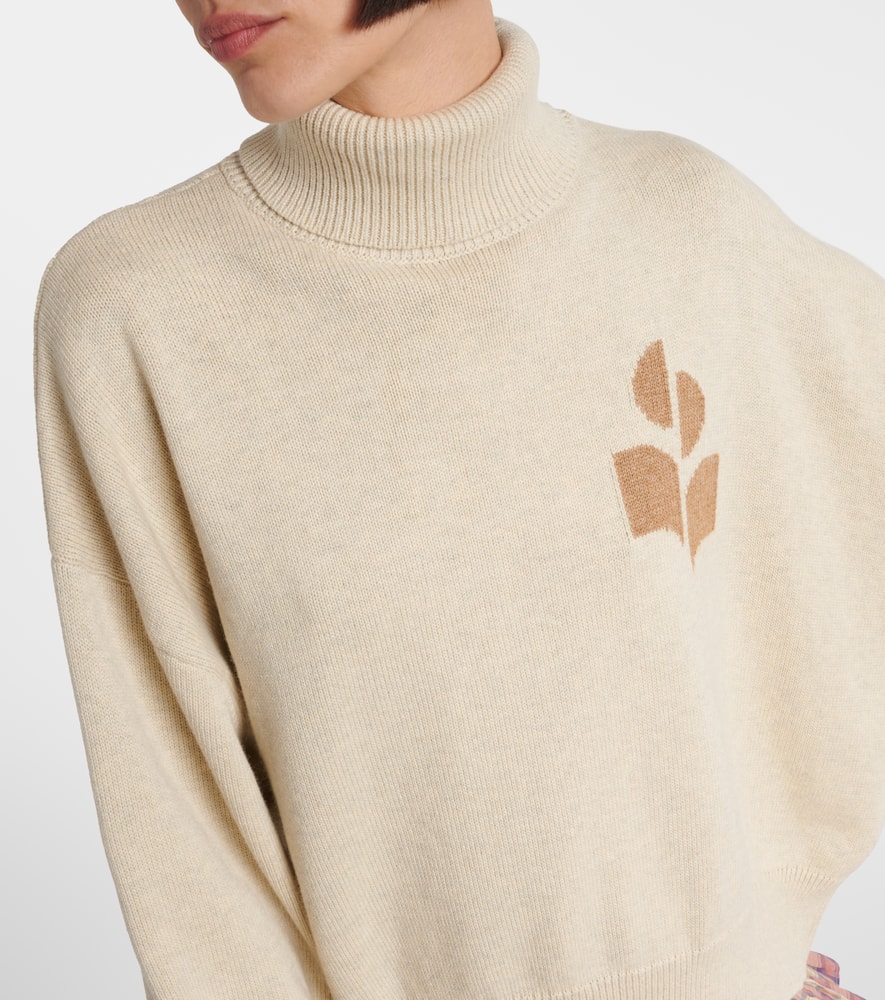 Nash cotton and wool turtleneck sweater
