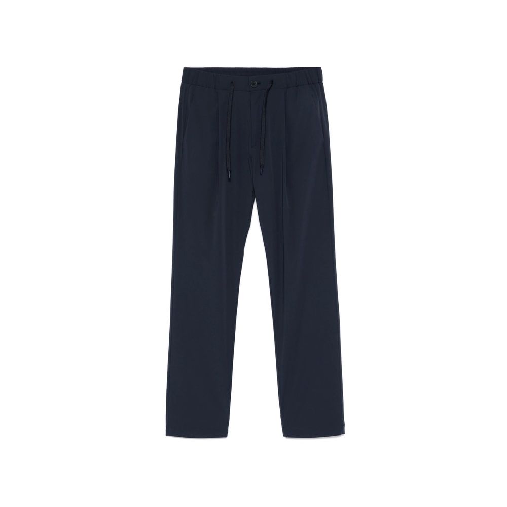 Elastane Stretch Joggers — Navy