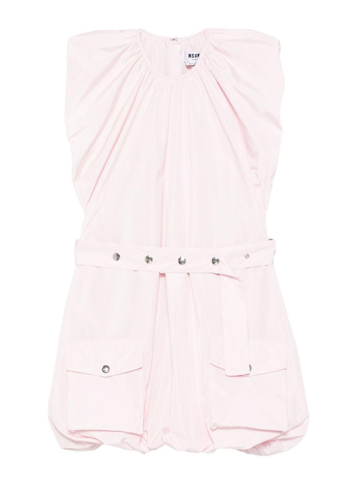 M. S.G. M. Short strapless balloon skirt dress