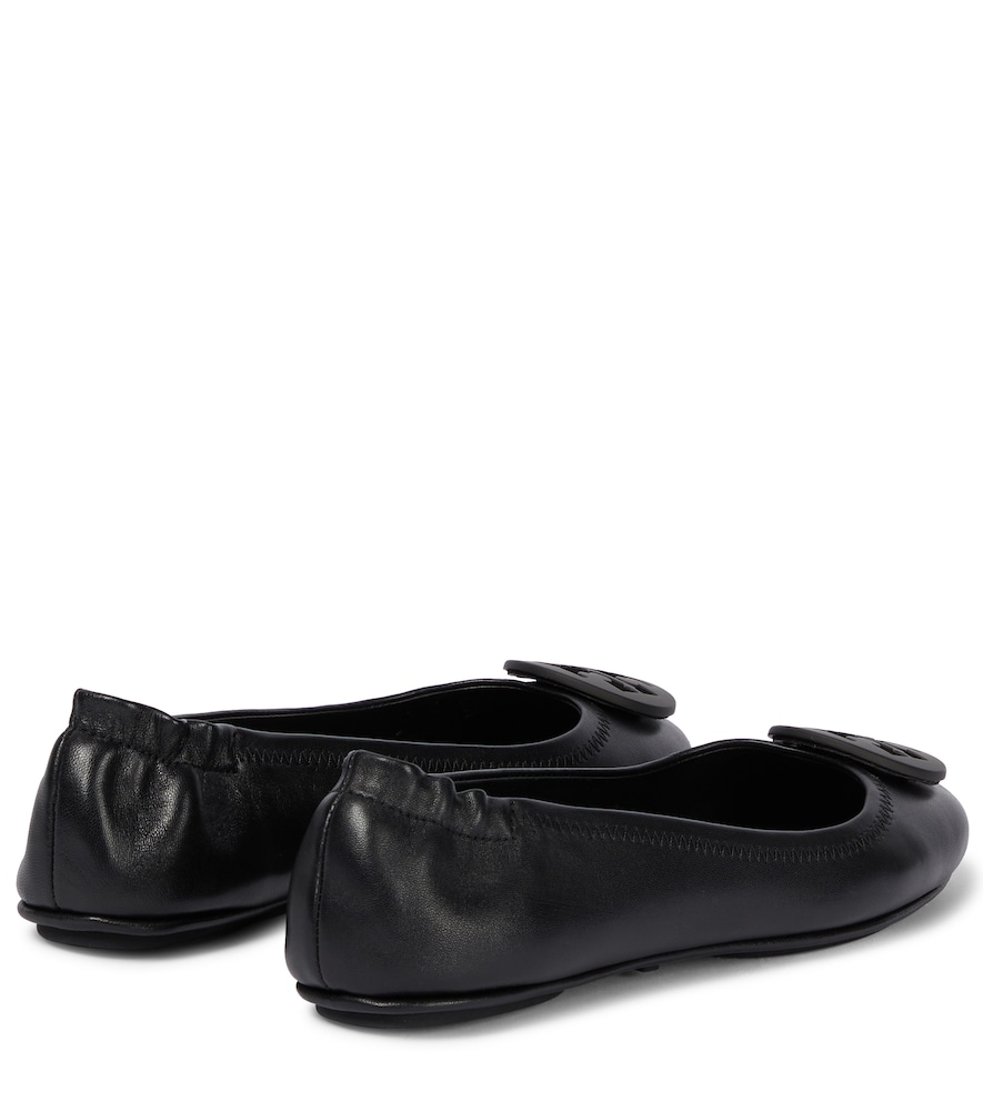 Tory Burch Minnie leather ballet flats