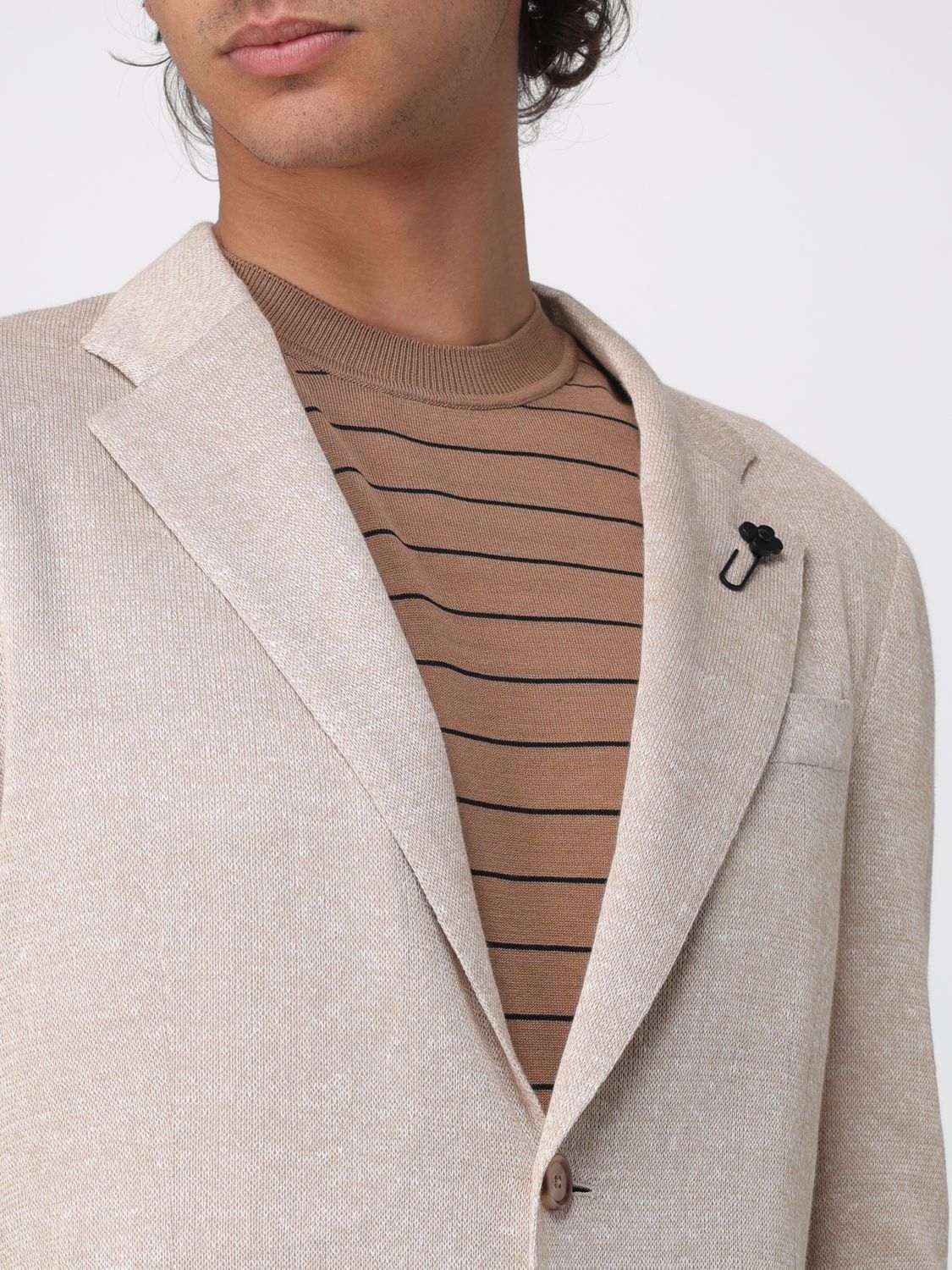 Jacket Men color Beige