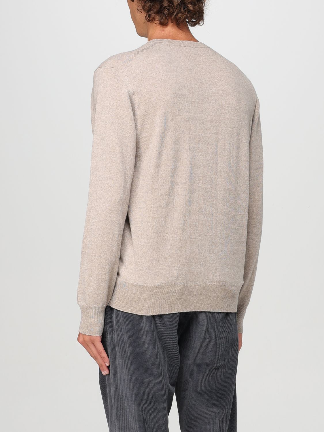 Sweater Men color Beige