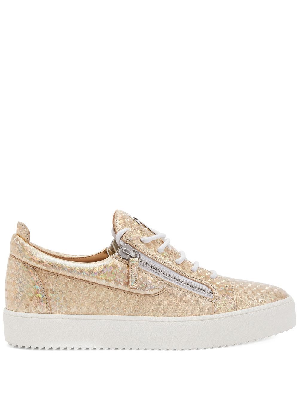 Gail Kaleido metallic sneakers - Gold
