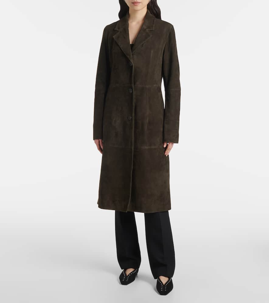 Suede coat