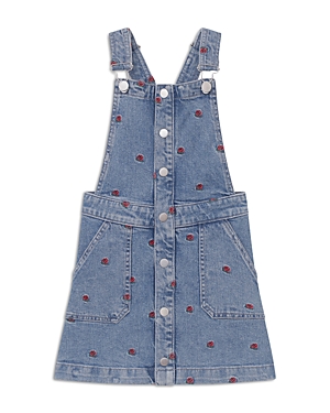 1961 ガールズ ペネロペ エンブロイダリー デニム スカートオール - リトル キッド