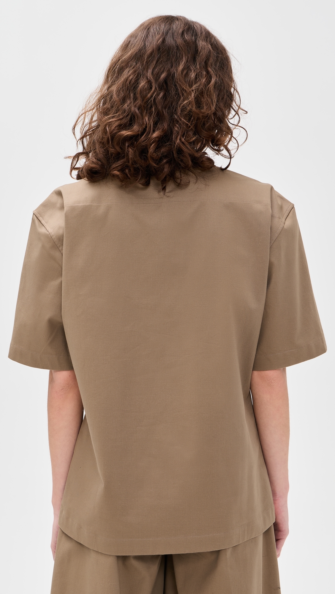 Dean Gabardina Top Cognac