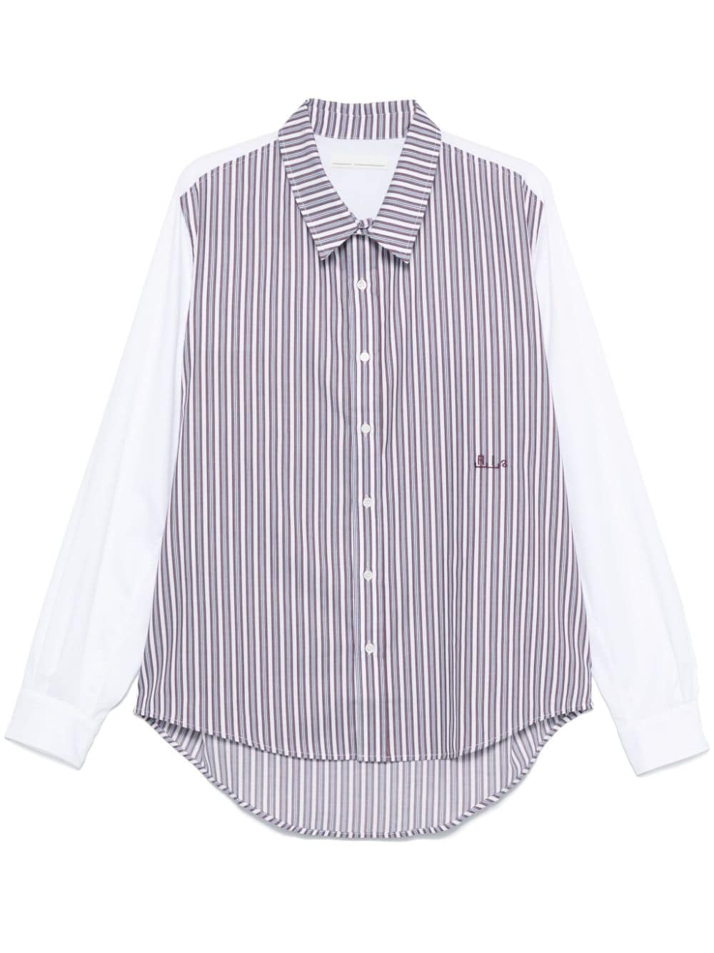 Striped shirt - White