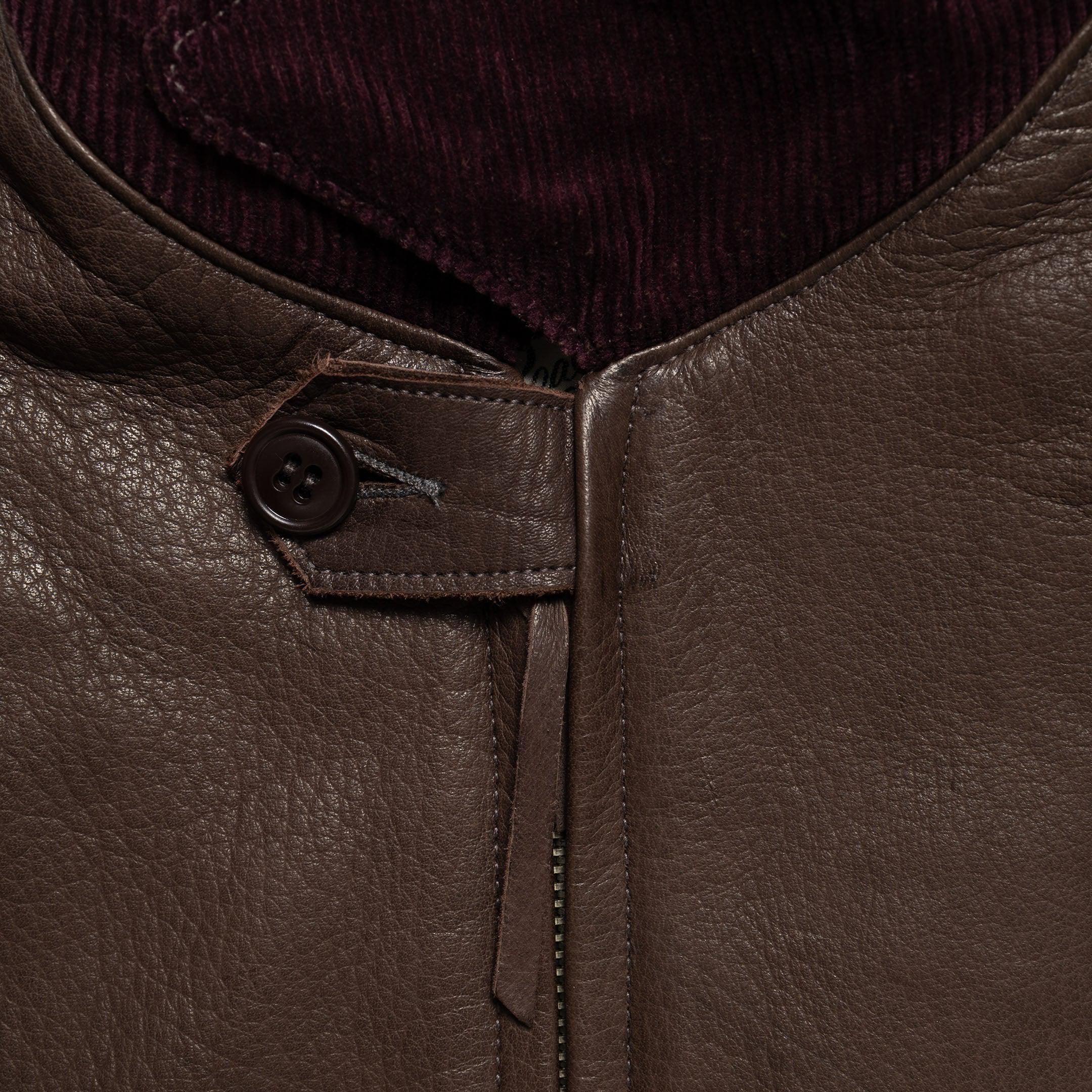 30s Sports Jacket / Freeman Deerskin Brown
