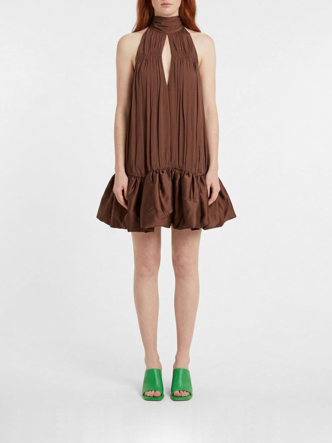 Dress Woman color Brown