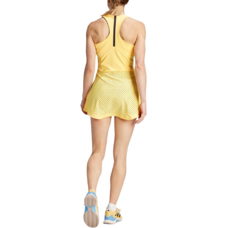 (WMNS) Tennis HEAT.RDY Pro Y-Dress Asia Sizing 'Yellow'