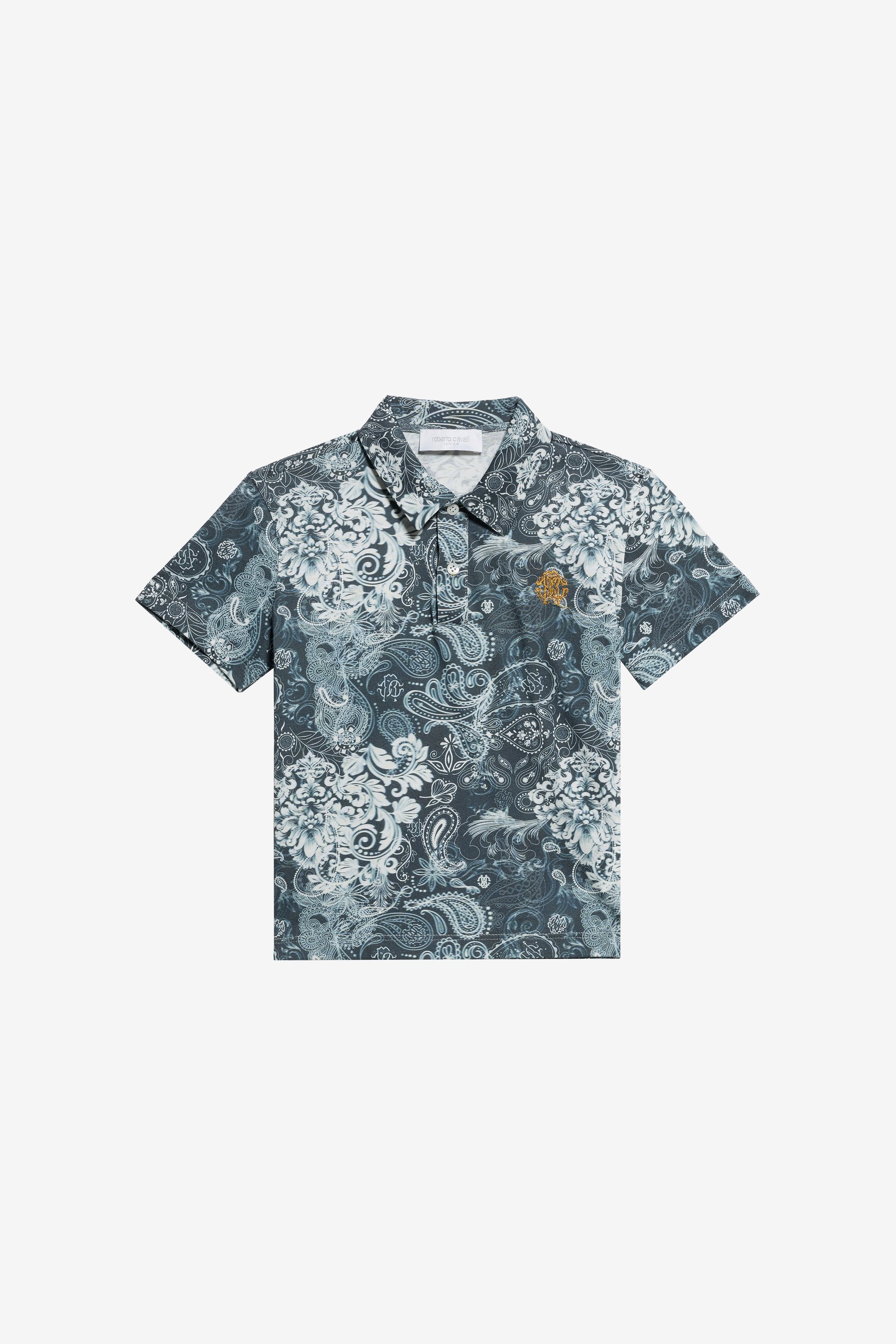 Paisley Print Polo