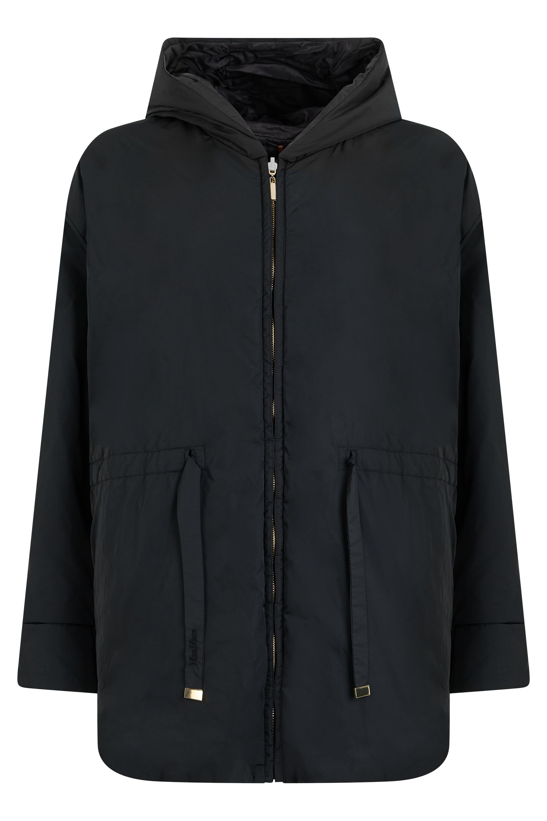 Padded Hooded Jacket with Zipper Pockets