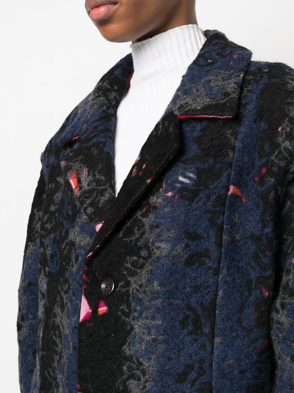 - Printed Coat