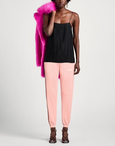 Woman Pants Pink Size L Cotton