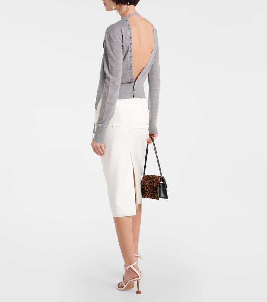 Le pull Rica wool-blend sweater