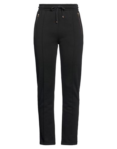 Woman Pants Black Size S Cotton, Cashmere