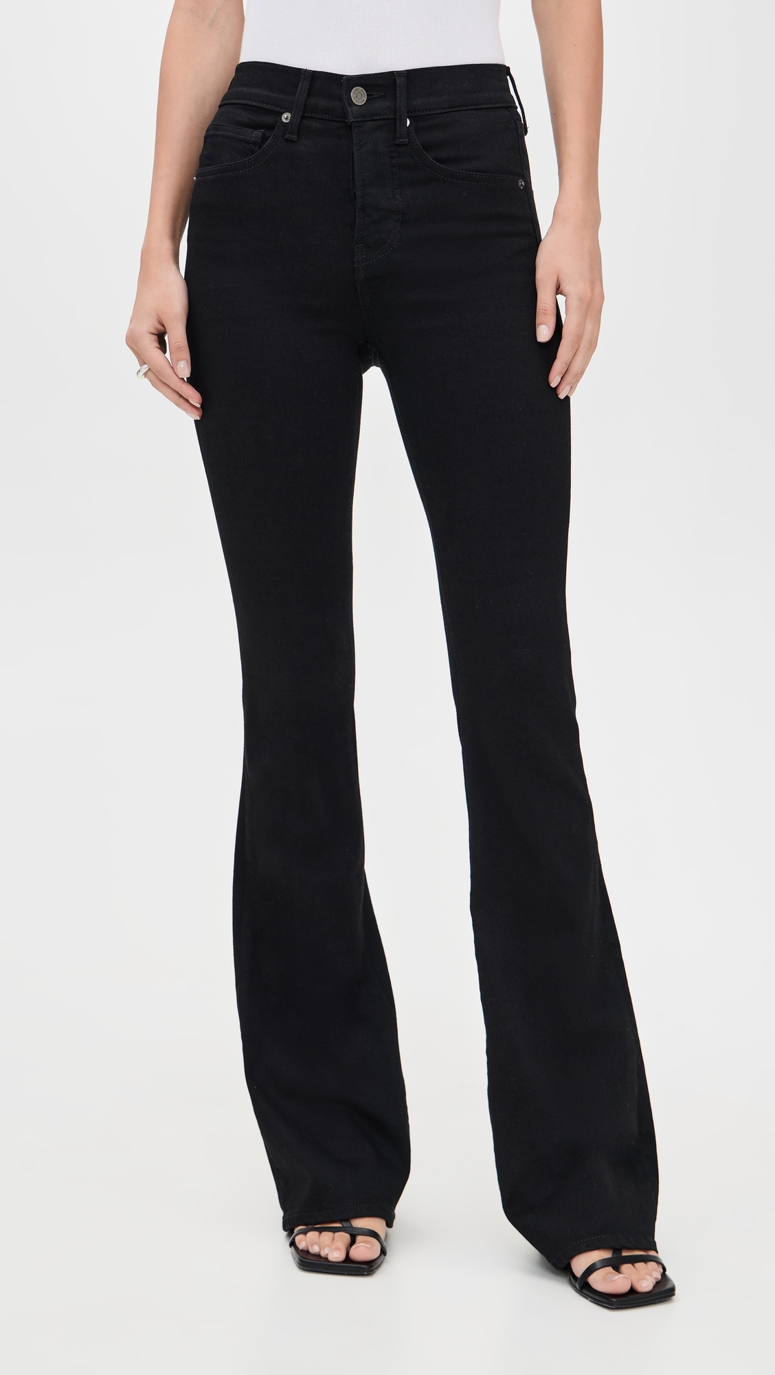 Beverly Flare Skinny Jeans ONYX