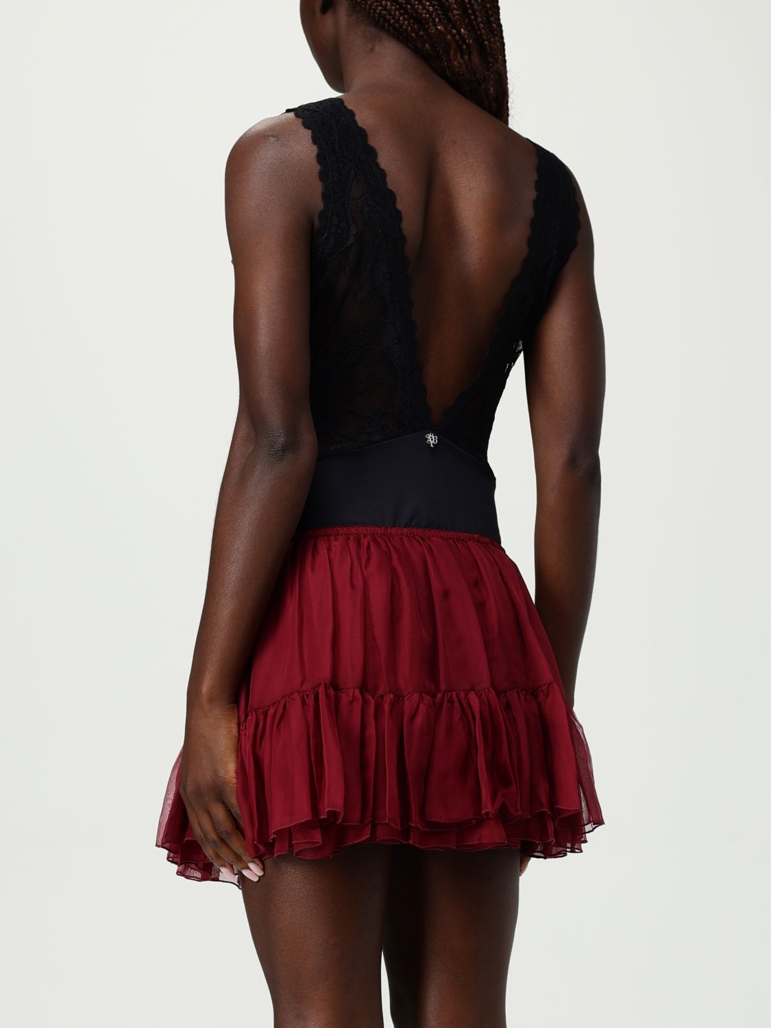 Bodysuit Woman color Black