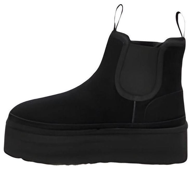 (WMNS) Neumel Platform Chelsea Boot 'Black'