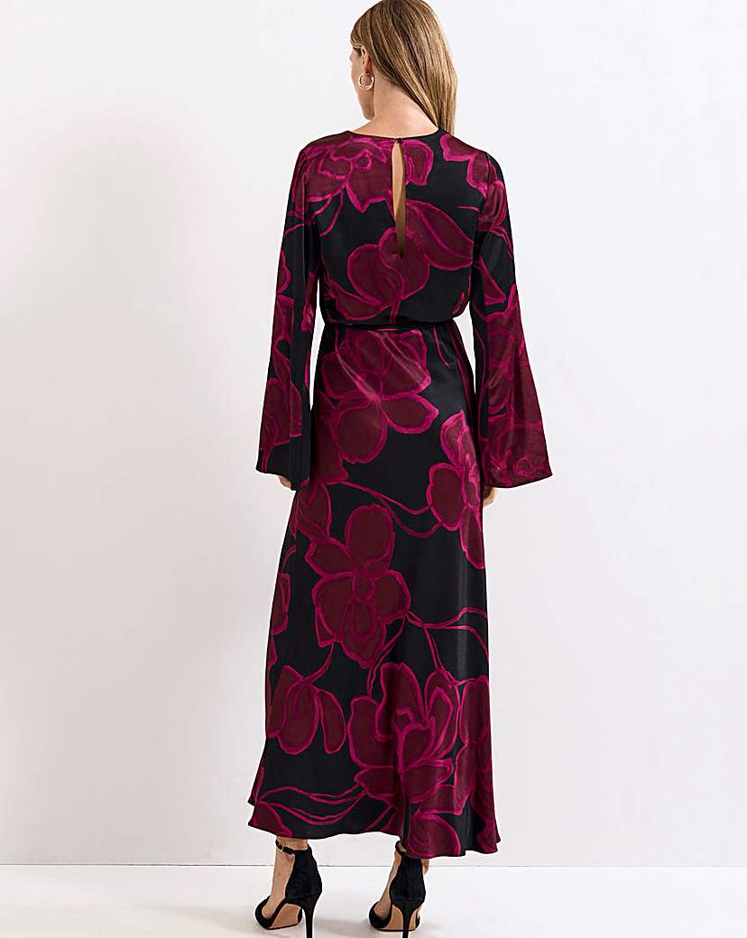 Phase Eight Rhea Printed Satin Dre