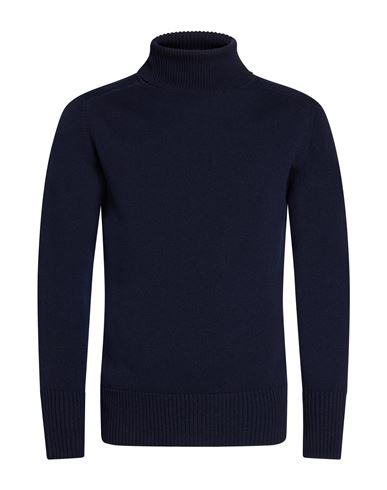 Man Turtleneck Navy Size 36 Cashmere