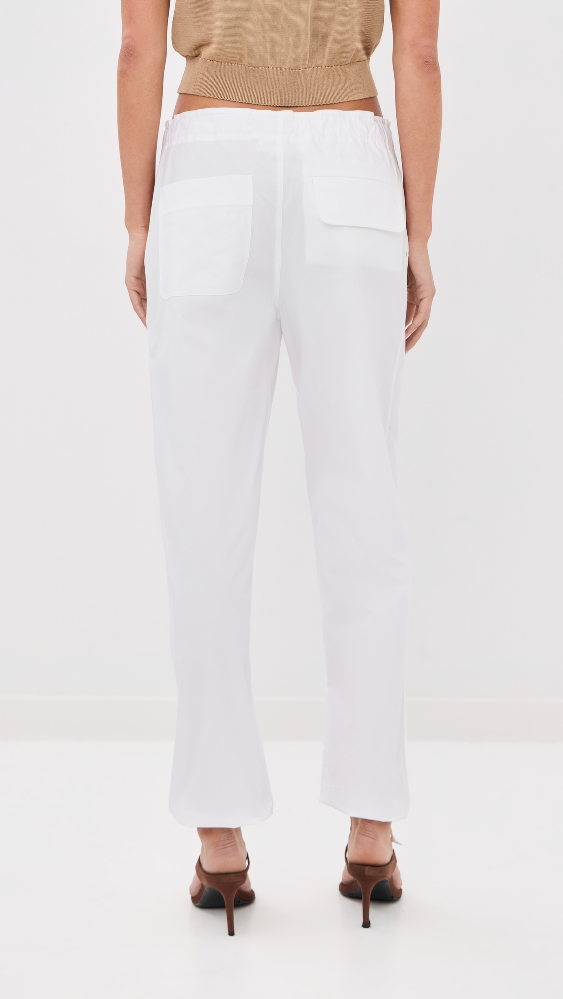 Cargo Trousers White