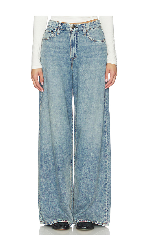 Rag & Bone WEITER SCHNITT FEATHERWEIGHT in Blue. Größe 24. Also , 25, 26, 27, 28, 29, 30, 31, 32