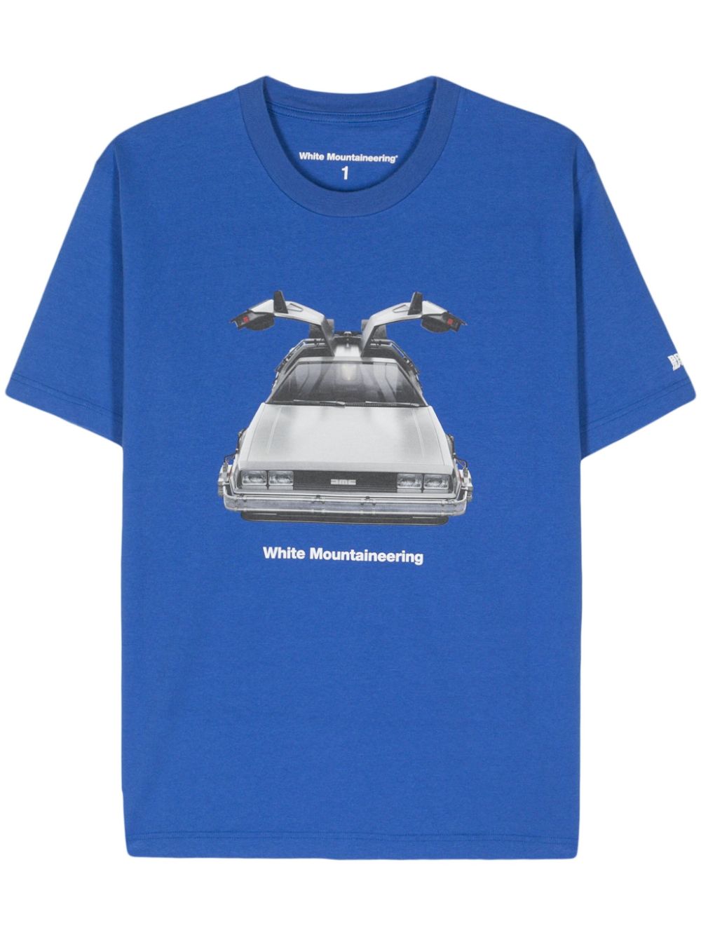 Delorean cotton T-shirt - Blue