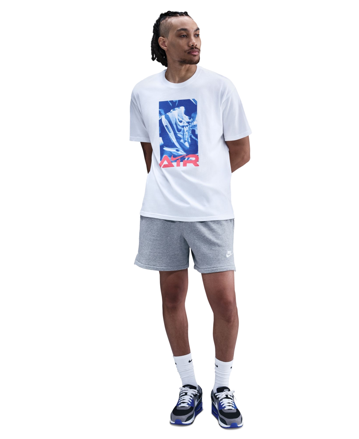 Men's Sportswear Loose-Fit T-Shirt - White