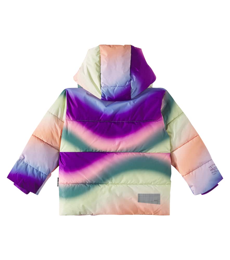 Molo Hilo colorblock puffer jacket