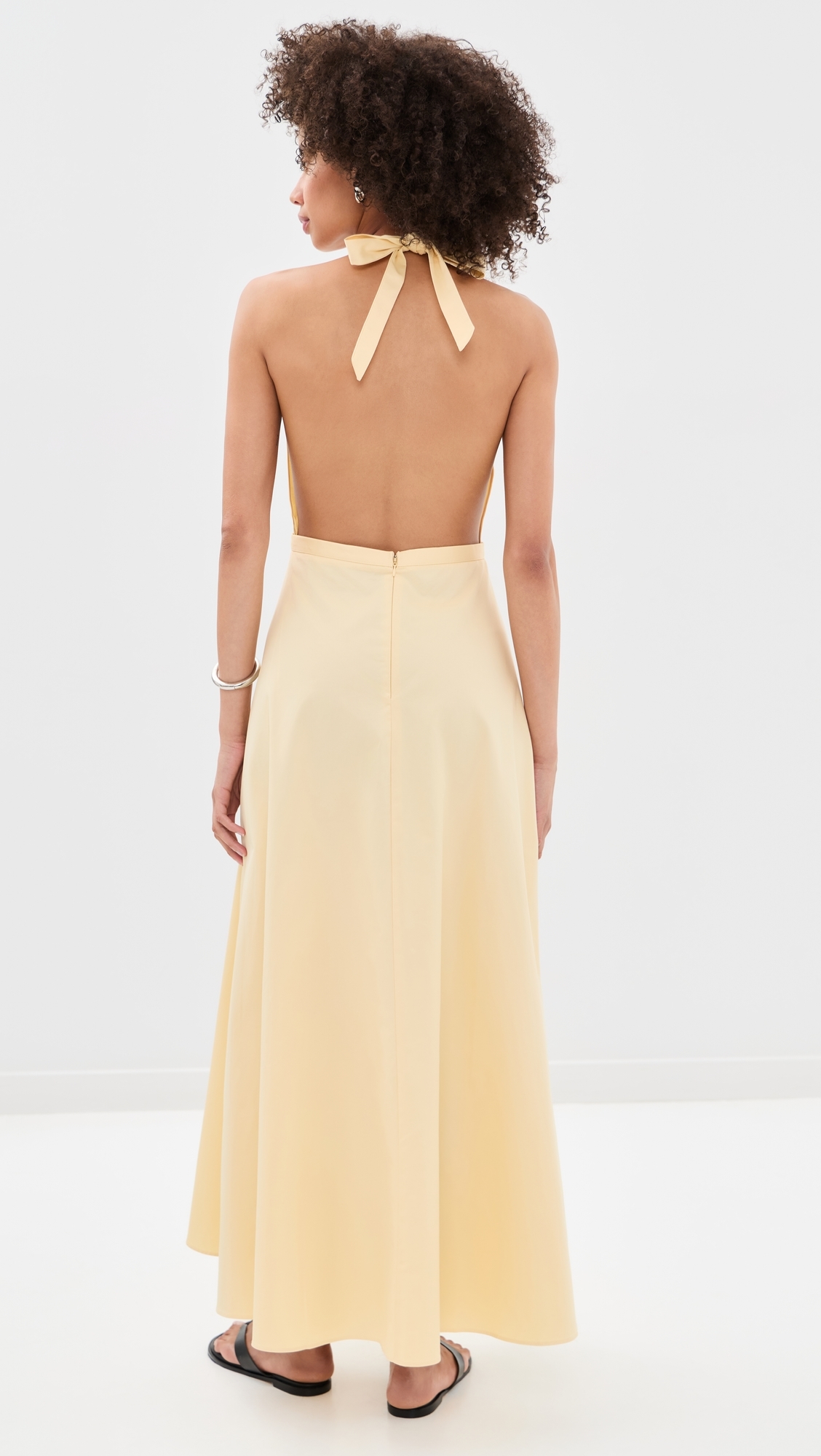 District Maxi Dress Lemon