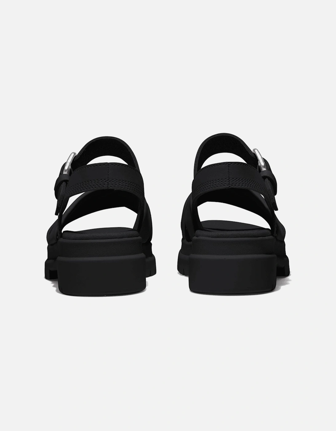 Women's Timberland London Vibe Womens Cross Strap Sandals - Black - Size: 5