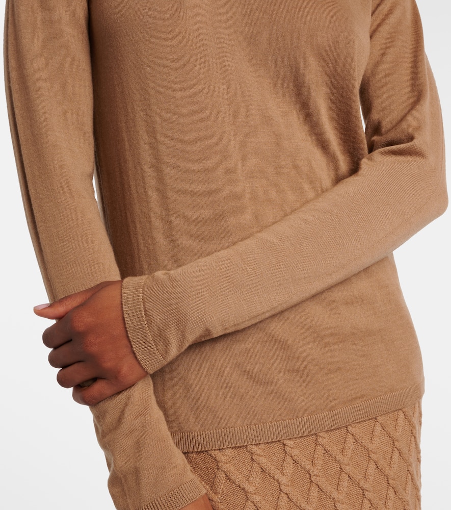 Saluto virgin wool turtleneck sweater