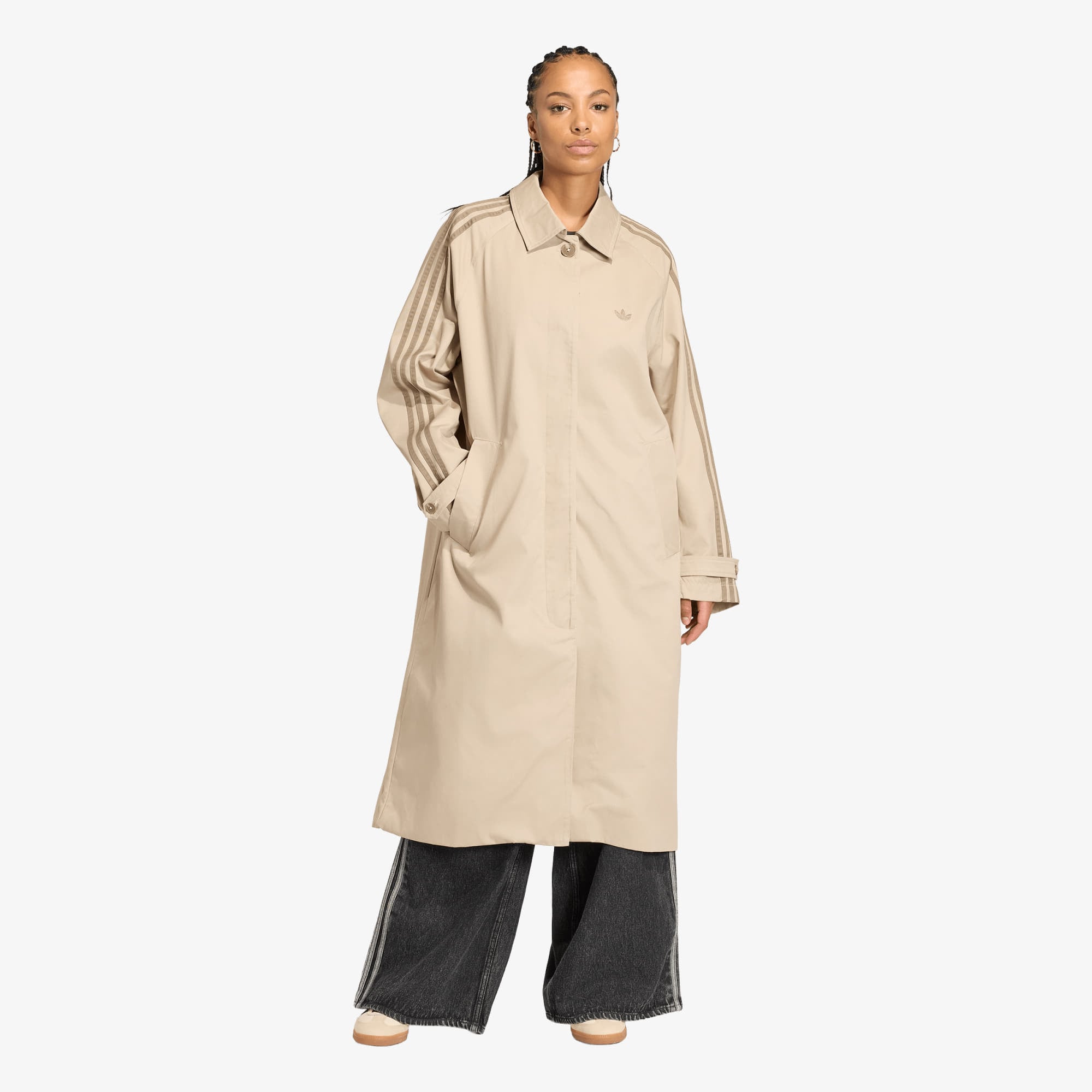 Coat adidas Mac Coat Khaki Three/ Khaki Six