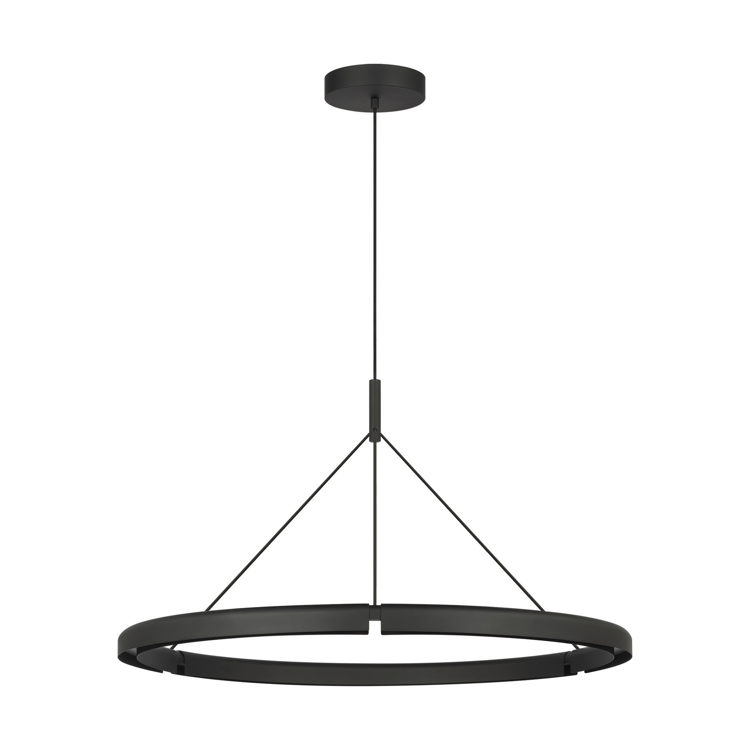 Nightshade Black LED Chandelier from the Cloak Collection