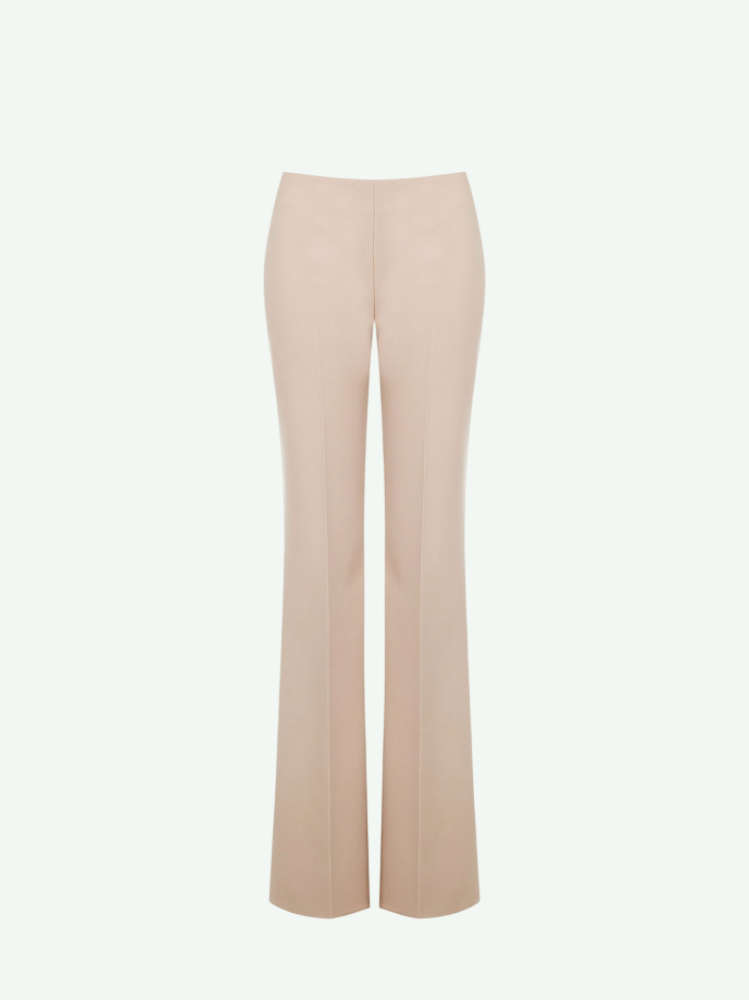 Pantalone in palazzo donna dove beige
