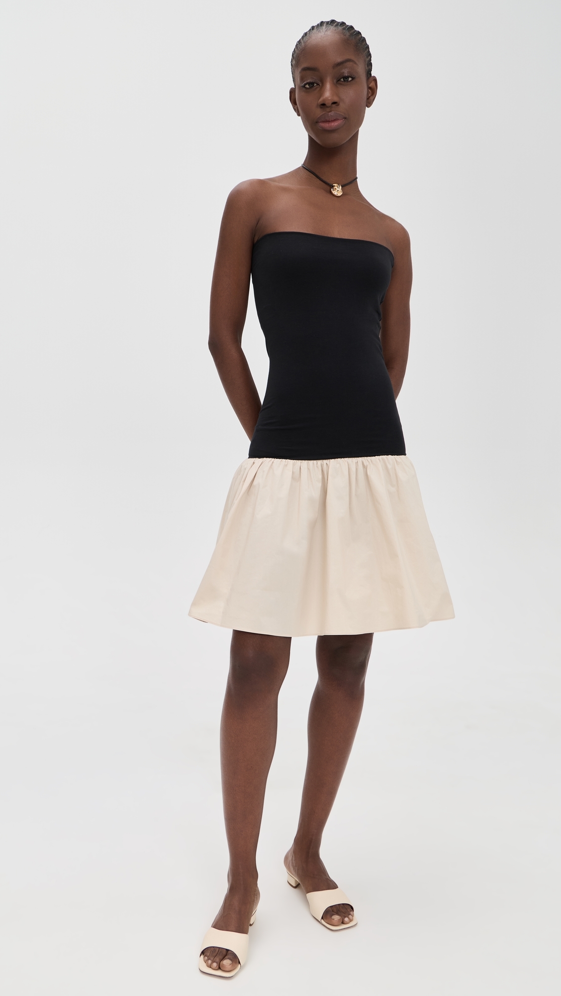 Marcia Dress Oyster Gray