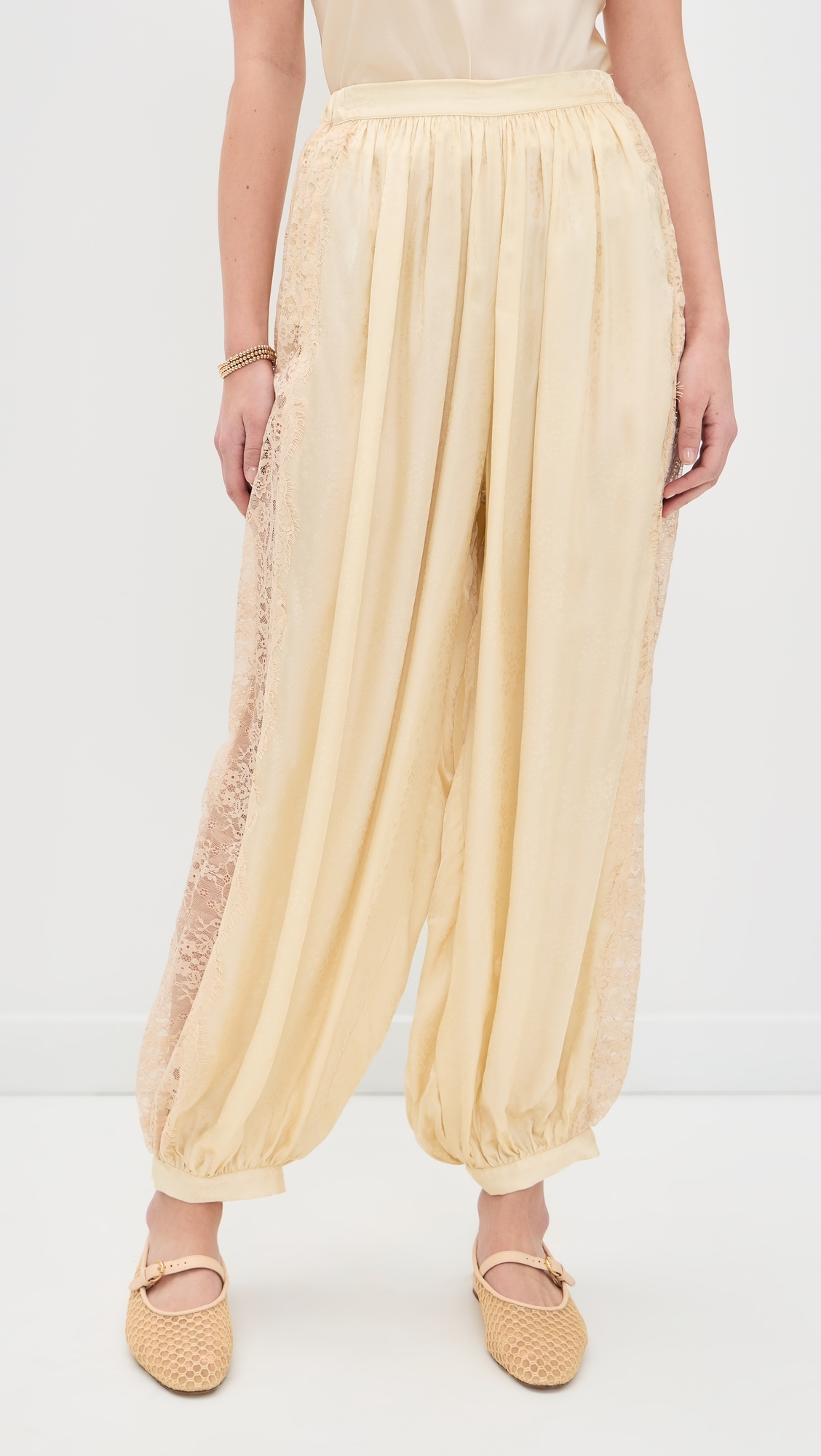 Ethel Solid Bloomer Pants Butter