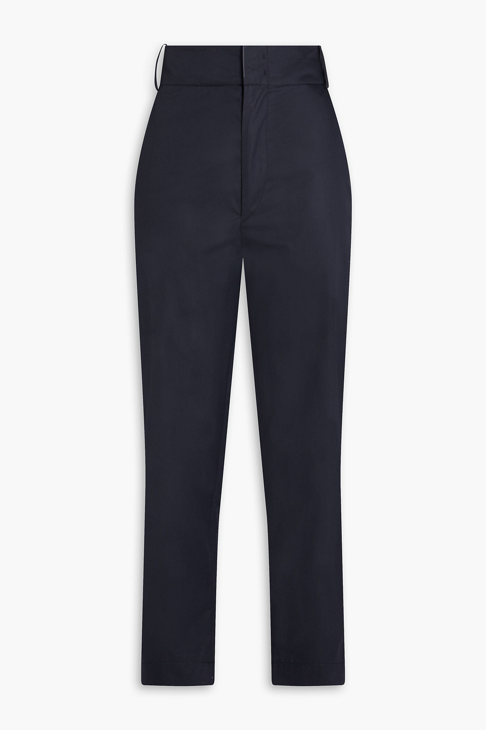 Nestoe cotton-sateen tapered pants - Blue - FR 40
