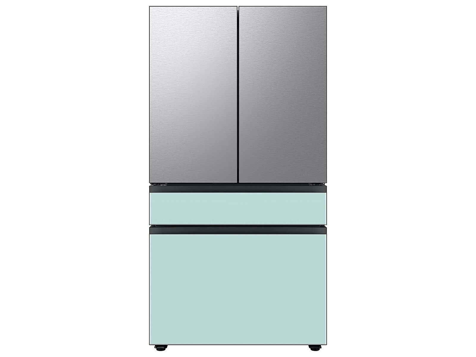 Bespoke 4-Door French Door Refrigerator Panel in Stainless Steel - Top Panel(RA-F18DU4QL/AA)