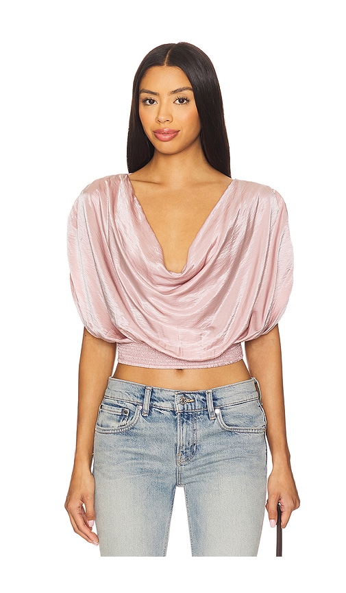 Free People x REVOLVE Cowl Cape Top in Black. -  XL also in L, M