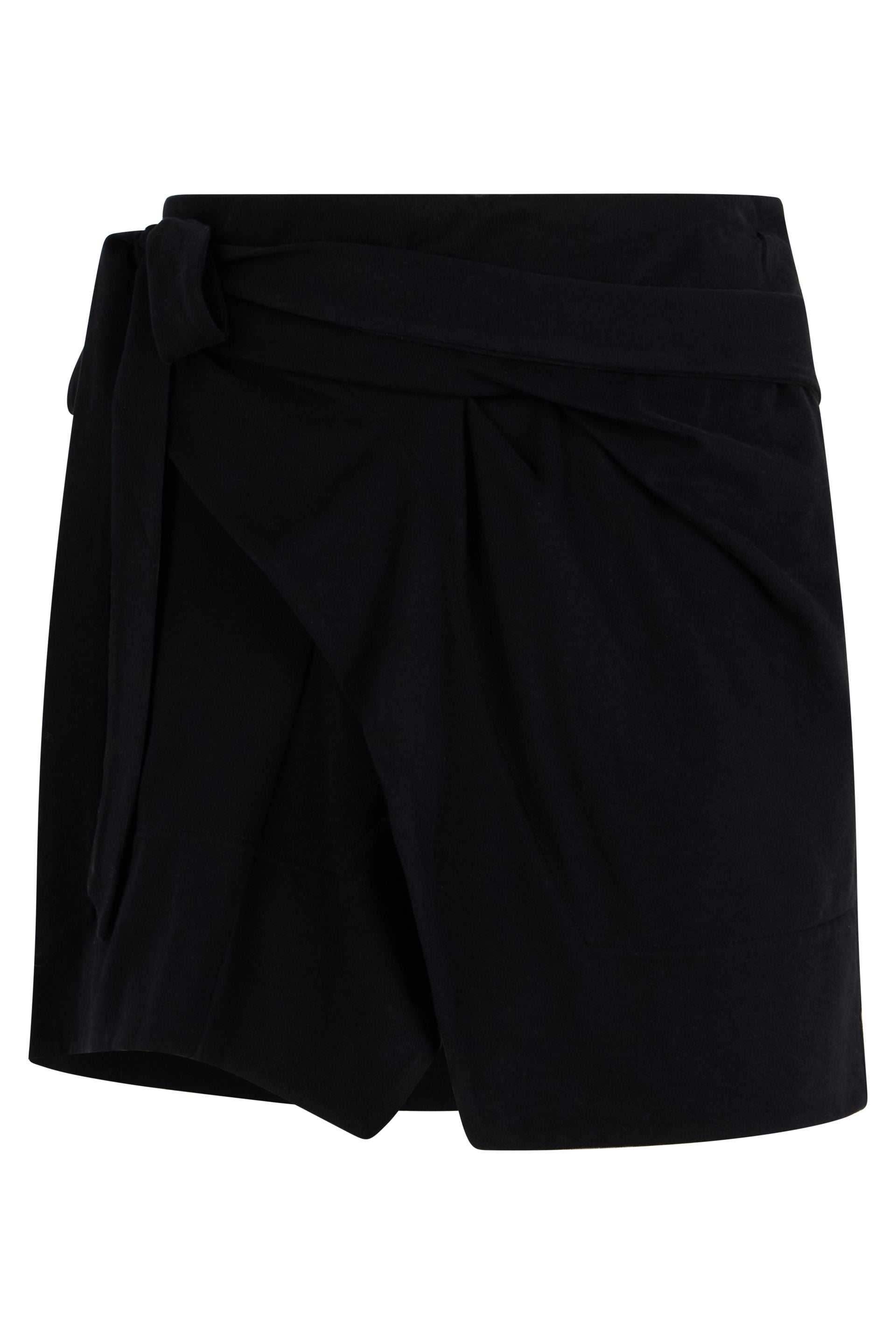 Elegant Wrap Mini Skirt