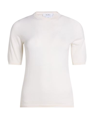 Woman Sweater Cream Size S Virgin Wool