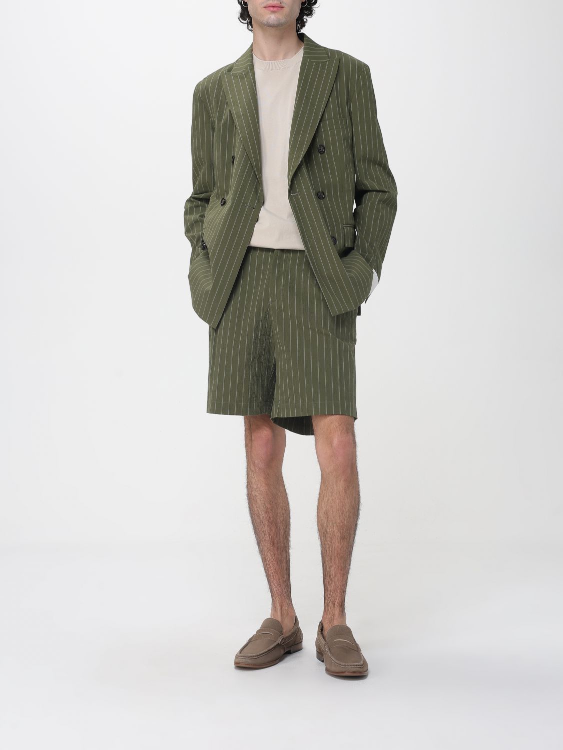 Shorts Men color Green