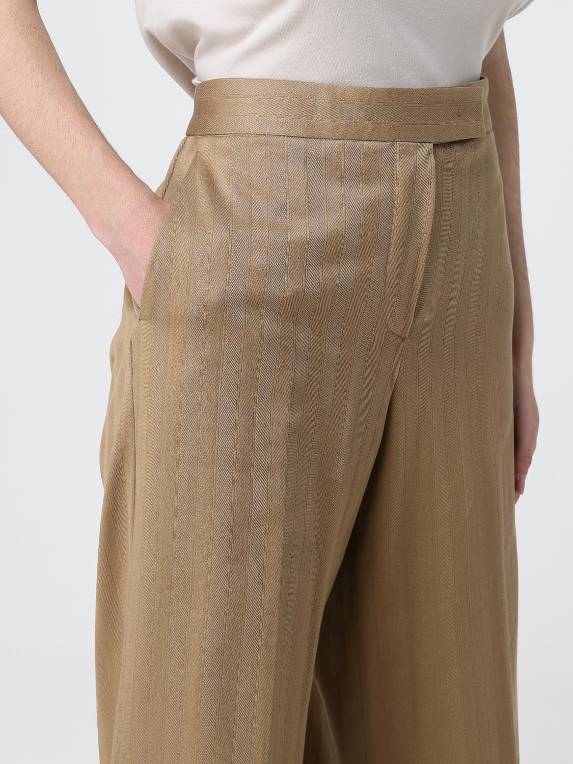Pants Woman color Beige