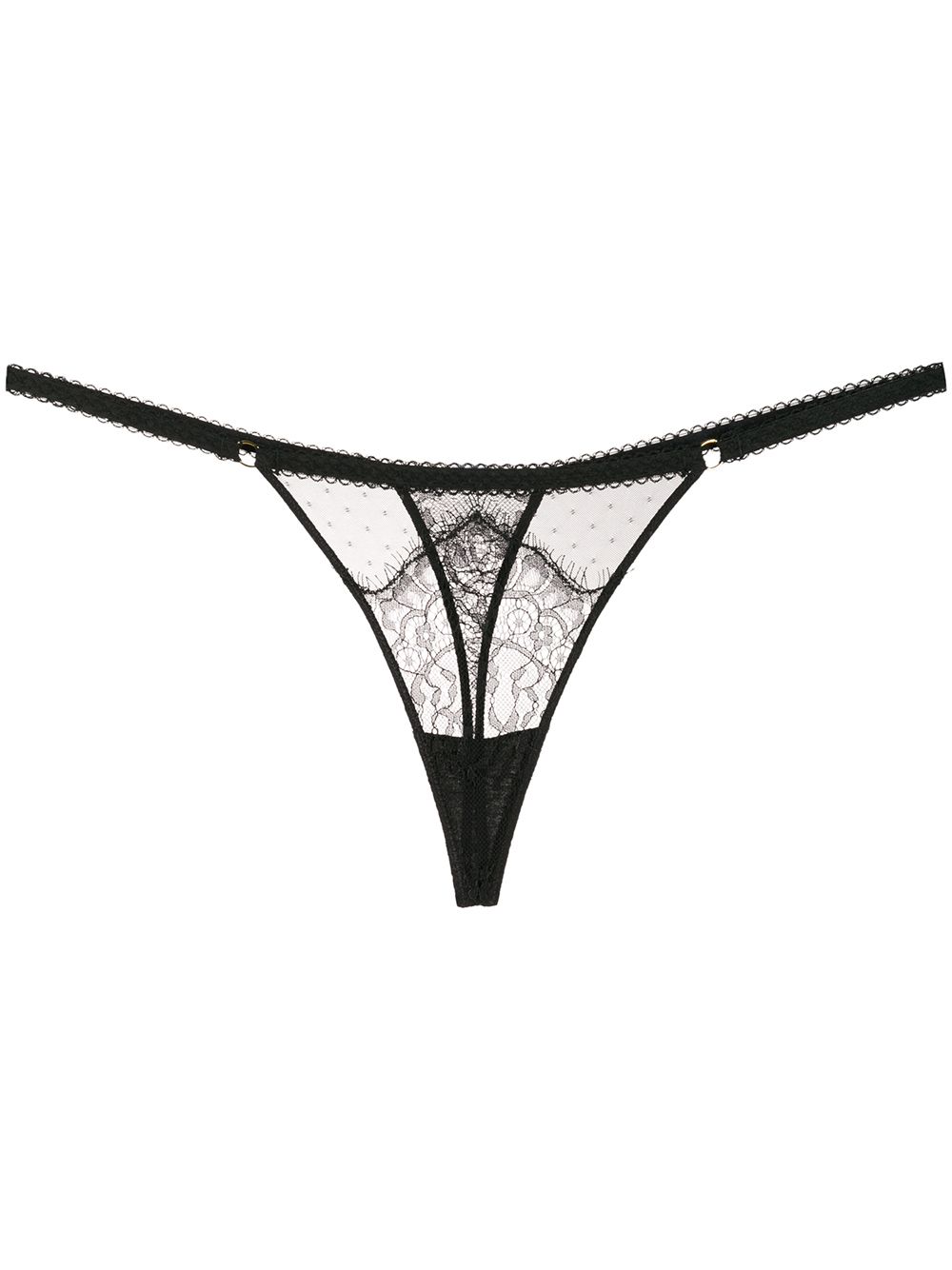 Inspiration Divine thongs - Black