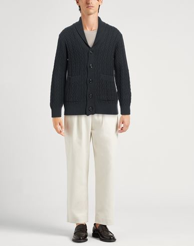 Man Cardigan Charcoal