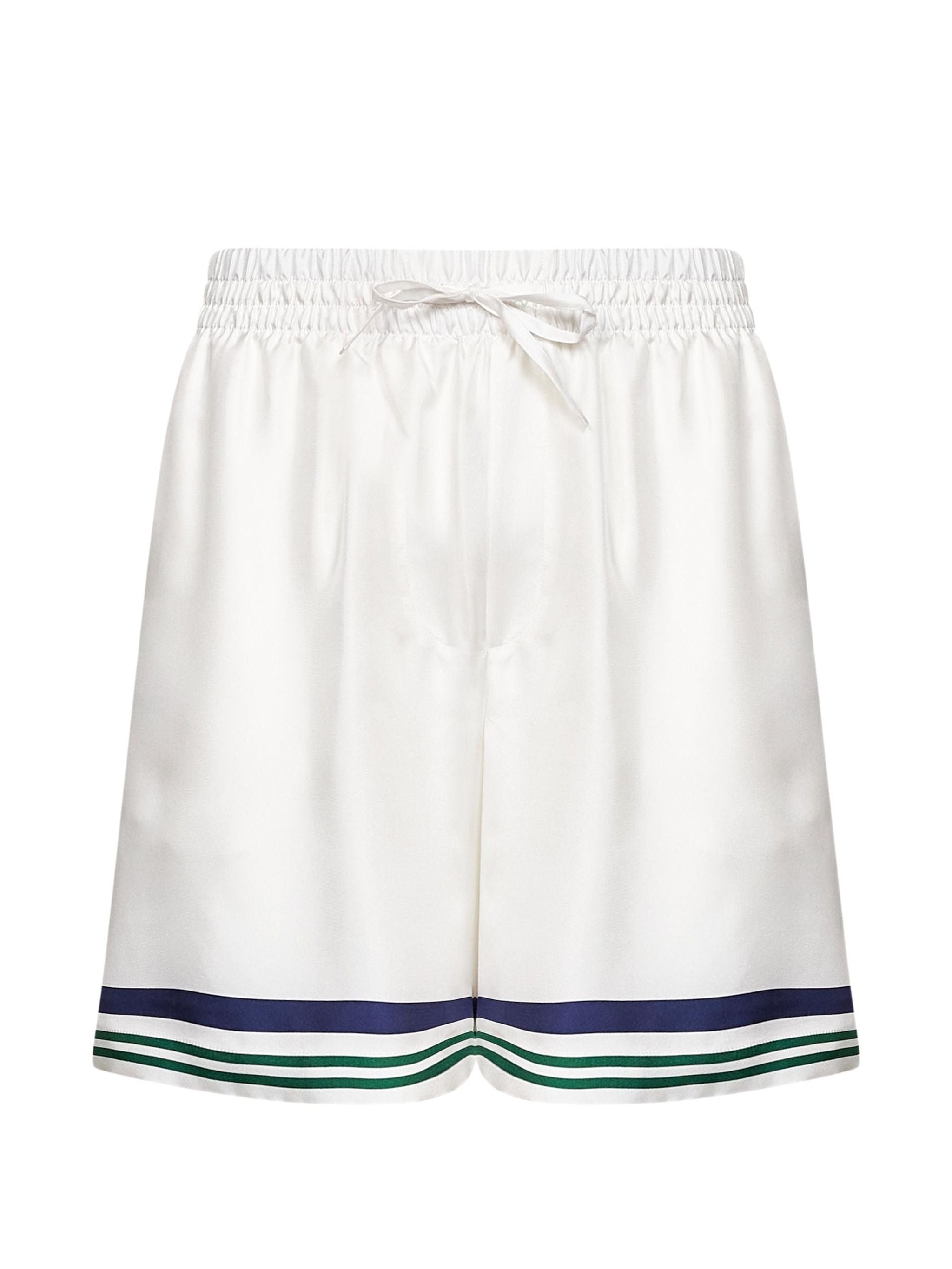 Hotel Emblem Silk Shorts